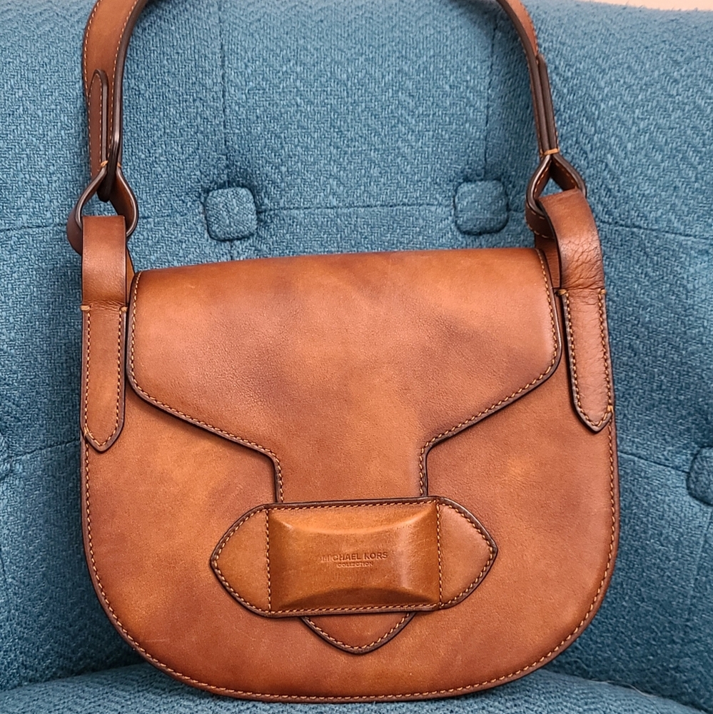 Michael Kors Collection Crossbody Saddle Bag